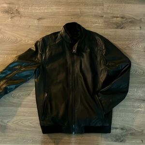 INC International Italian style Real Down, Leather SIZE- M